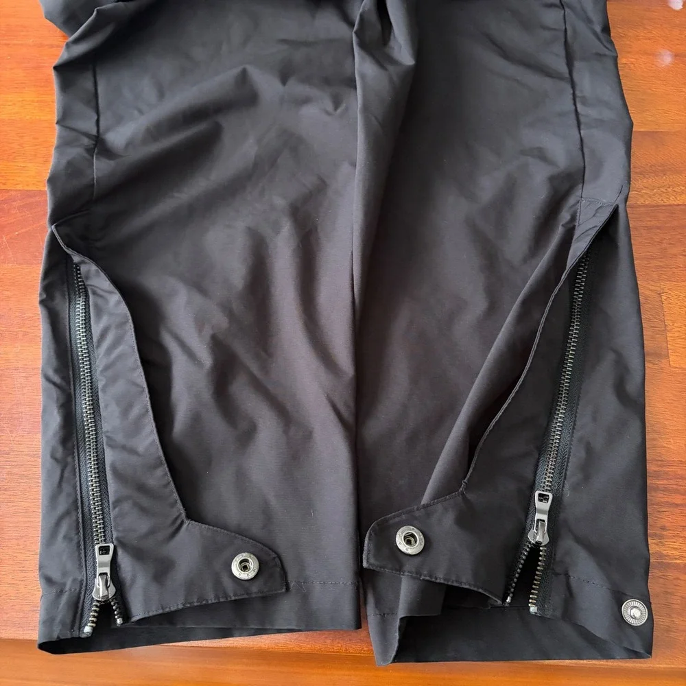 EPTM Black Techwear Tactical Cargo Pants Multi Pocket Pull-On Drawstring XL